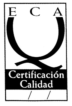 ECA Certificación Calidad