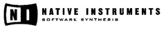 NI NATIVE INSTRUMENTS SOFTWARE SYNTHESIS