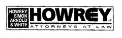 HOWREY ATTORNEYS AT LAW HOWREY SIMON ARNOLD & WHITE