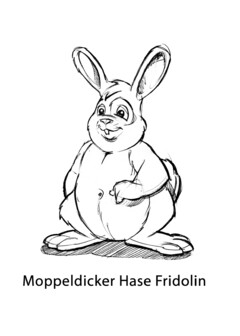 Moppeldicker Hase Fridolin