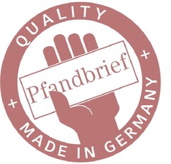 PFANDBRIEF QUALITY MADE IN GERMANY