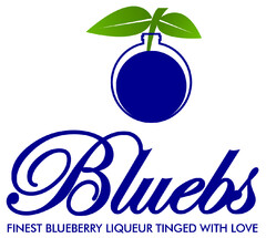 Bluebs FINEST BLUEBERRY LIQUEUR TINGED WITH LOVE