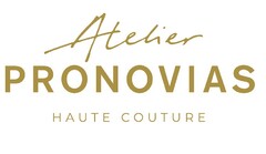 ATELIER PRONOVIAS HAUTE COUTURE