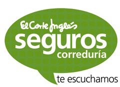 EL CORTE INGLES SEGUROS CORREDURIA TE ESCUCHAMOS