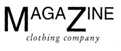MAGAZINE clothing company