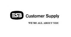 Customer Supply WE'RE ALL ABOUT YOU