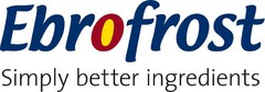 Ebrofrost Simply better ingredients