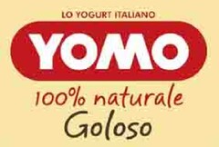 YOMO 100% NATURALE GOLOSO LO YOGURT ITALIANO