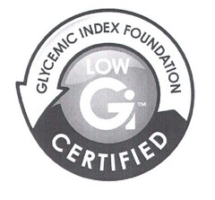 GLYCEMIC INDEX FOUNDATION LOW G CERTIFIED