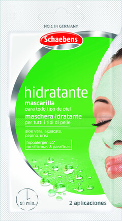 Schaebens hidratante mascarilla