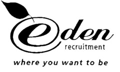 eden recruitment where you want to be.