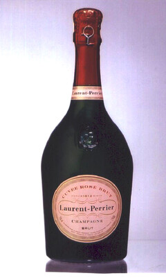 Laurent-Perrier CUVÉE ROSÉ BRUT DEPUIS 1812 SINCE Laurent-Perrier CHAMPAGNE BRUT