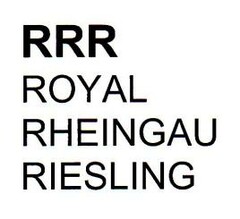 RRR ROYAL RHEINGAU RIESLING