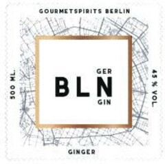 BLN GER GIN GOURMETSPIRITS BERLIN 45 % VOL. GINGER 500 ML.