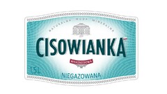 NATURALNA WODA MINERALNA CISOWIANKA NISKOSODOWA 1,5L NIEGAZOWANA