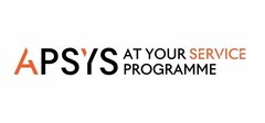 APSYS AT YOUR SERVICE PROGRAMME