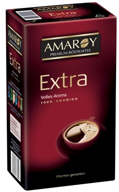 AMAROY PREMIUM RÖSTKAFFEE Extra  Volles Aroma 100% ARABICA Filterfein gemahlen