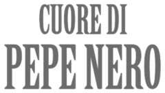 CUORE DI PEPE NERO