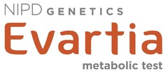 NIPD GENETICS Evartia metabolic test