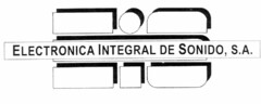 ELECTRONICA INTEGRAL DE SONIDO, S.A.