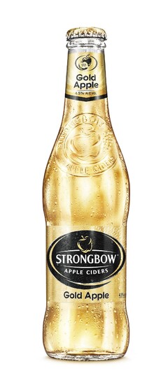 GOLD APPLE STRONGBOW APPLE CIDERS