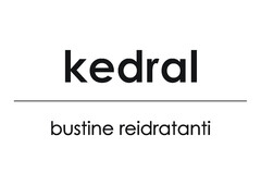 Kedral bustine reidratanti