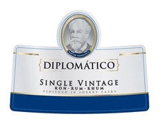 RON DE VENEZUELA DIPLOMÁTICO SINGLE VINTAGE RON - RUM - RHUM FINISHED IN SHERRY CASKS