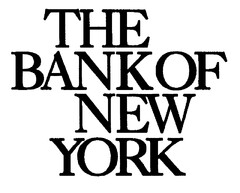 THE BANK OF NEW YORK