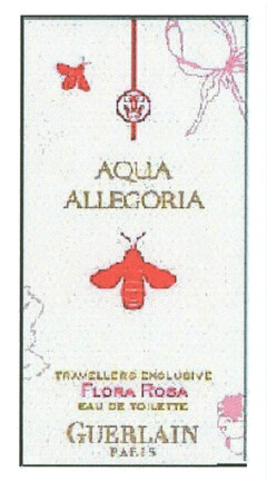 ACQUA ALLEGORIA TRAVELLERS EXCLUSIVE FLORA ROSA EAU DE TOILETTE GUERLAIN PARIS