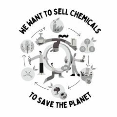 We want to sell chemicals to save the planet