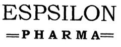 ESPSILON PHARMA