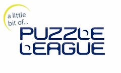 a little bit of... PUZZLE LEAGUE