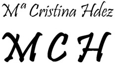 Mª Cristina Hdez MCH