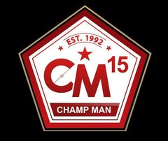 CM15 Champ Man est. 1992
