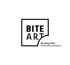 BITE ART  An artsy treat  Umjetnicka poslastica