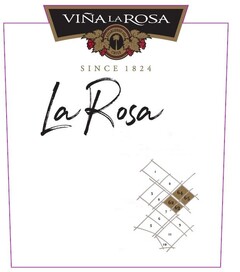 VIÑA LA ROSA ESTABLISHED 1824 CHILE SINCE 1824 La Rosa