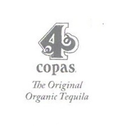 4 COPAS THE ORIGINAL ORGANIC TEQUILA