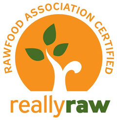 RAWFOOD ASSOCIATION CERTIFIED reallyraw