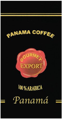 PANAMA COFFEE GOURMET EXPORT 100% ARABICA Panamá