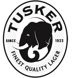 TUSKER Since 1922 Finest Quality Lager