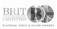 BRIT CERTIFIED - PLATINUM, GOLD & SILVER AWARDS