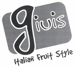 giuis Italian Fruit Style