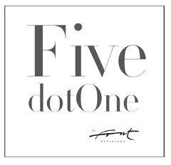 Five dot One BY Font BARCELONA