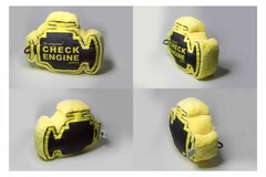 The original CHECK ENGINE pillow