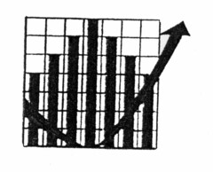 Marchio costituito da un elemento grafico rappresentante un quadrato suddiviso a sua volta da piccoli quadrati. Sovraimpressi a questi quadrati sono disposti dei segmenti di altezza crescente da sinistra verso destra fino al segmento centrale per poi decrescere verso destra in modo da costituire una figura simmetrica. Il quadrato principale è poi attraversato da una linea ad andamento irregolare che termina al di fuori del quadrato stesso con una punta di freccia.