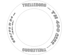 TH400 AGROINDUSTRIAL TRELLEBORG 500170 R 24 IND (19.5L-4) TRELLEBORG