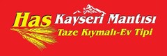 Has Kayseri Mantısı Taze Kıymalı - Ev Tipi