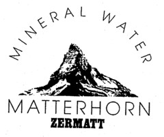 MINERAL WATER MATTERHORN ZERMATT
