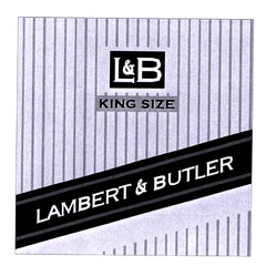 L&B KING SIZE LAMBERT & BUTLER