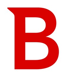 B